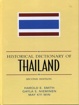 cover image of Historical Dictionary of Thailand